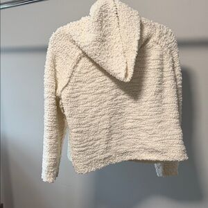 Pink Rose Cream Textured Sweater